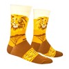 Cool Socks, Lion Safari, Funny Novelty Socks, Large - 3 of 4