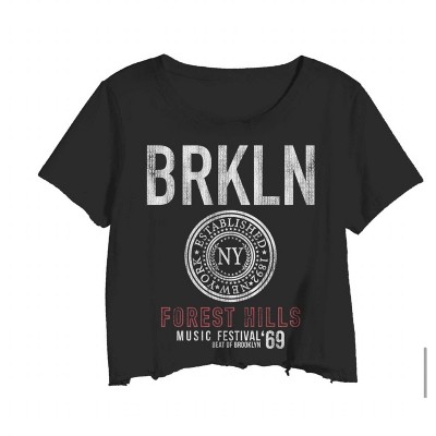 Women's Wo's Brooklyn Forest Hills Crop Tee - PRINCE PETER