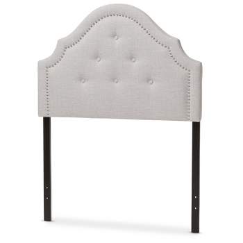 Cora Modern And Contemporary Fabric Upholstered Headboard - Twin - Baxton Studio