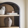 Modern Curved Top Open 5-Shelf Bookcase,Versatile Arched Bookshelf for Home Office, Living Room, Bedroom-Tanpinhause - 4 of 4