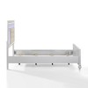 New Classic Furniture, Valentine Solid Wood Twin Size Lighted Bed in White - 4 of 4