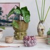 Storied Home Hand-Painted Stoneware Organic Vase with Reactive Glaze, Multicolor - 3 of 4