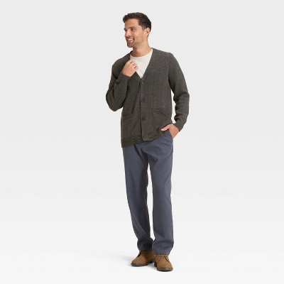 Men's Soft Knit V-Neck Cardigan Sweater - Goodfellow & Co