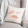 Creative Products Watercolor Sea Turtles 18x18 Spun Poly Pillow - 3 of 4
