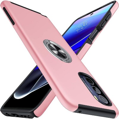 Entronix Case Compatible with Moto G Stylus 2022 - 360° Circular Ring Gripstand
