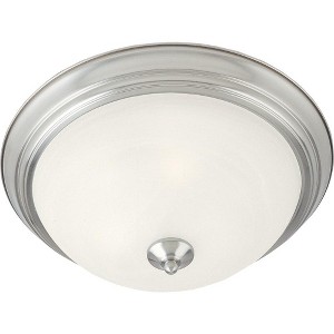 Maxim Lighting Essentials - 583x 1 - Light Flush Mount in  Satin Nickel - 1 of 1