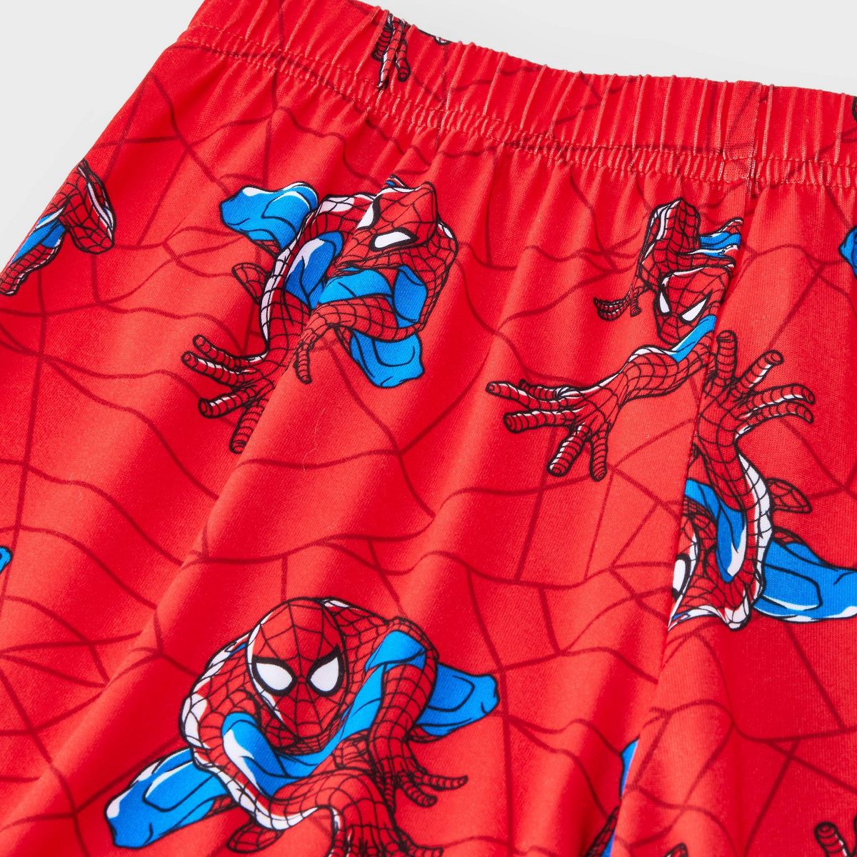 Boys' 2pc Spider-Man Button-Down Pajama Set - Red - thumbnail 4