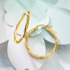 Ross-Simons Italian 14kt Yellow Gold Twisted Hoop Earrings - 3 of 4