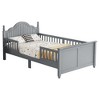 Twin/Full Bed For Kids, Platform Bed Daybed with Removable Rails, Headboard & Footboard - ModernLuxe - 4 of 4