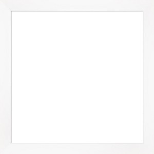 Amanti Art Cabinet White Narrow Framed Dry Erase Magnetic Board - 1 of 4