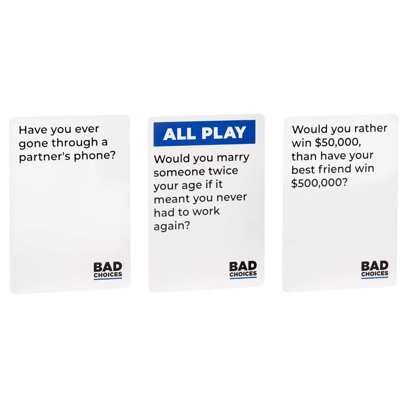 BAD CHOICES - The Have You Ever? Party Game + After Dark Edition Set, 5 of 8