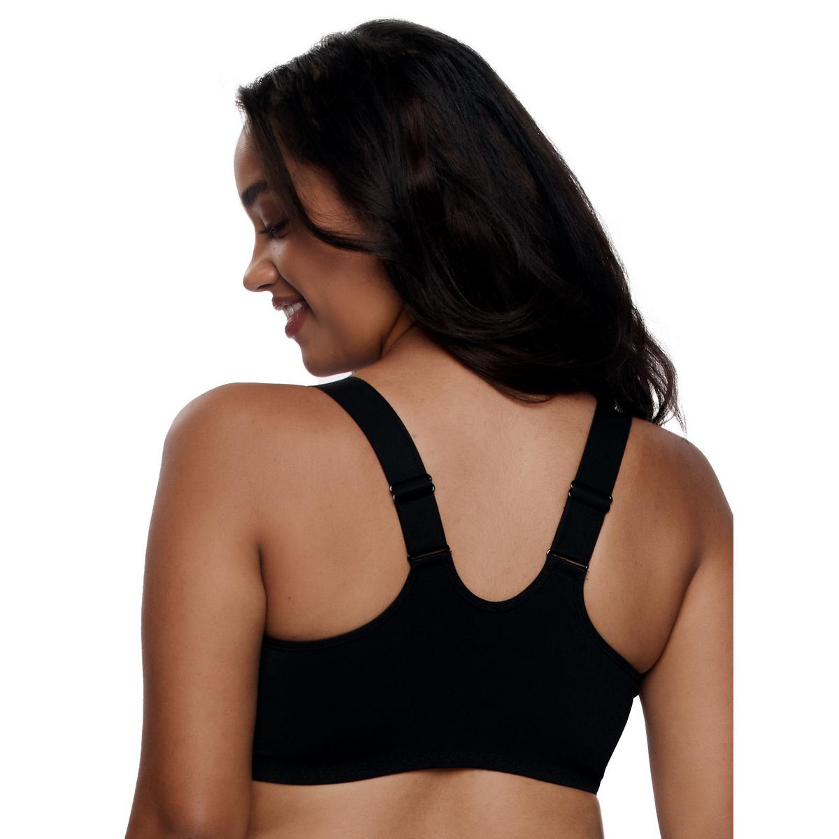 Women's Utopia Front-Close Racerback T-Shirt Bra - Ionic+ Odor Control, Comfortable, Perforated Foam - Felina - thumbnail 4