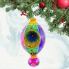 Huras Family 7.0 Inch Merry & Bright Tivoli Gardens Christmas Tree Ornament , Oblong Single Reflector Drop (1PC) - 3 of 3