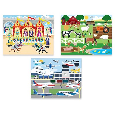 melissa and doug reusable sticker pad vehicles