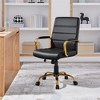 Yaheetech Mid-Back 360 Degree Swivel Office Chair with Adjustable Height Seat - 2 of 4