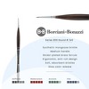 Borciani e Bonazzi UNICO Synthetic Mongoose Artist Paint Brush - Series 800 Round - Size #3x0 - Watercolors, Oil & Acrylic Paint - Handcrafted in - 2 of 4
