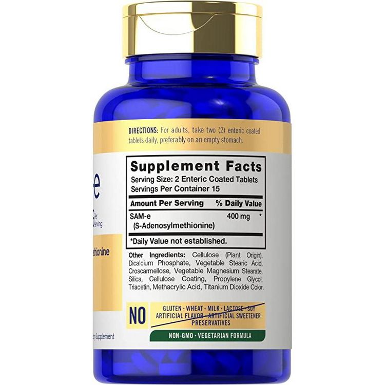 Carlyle SAM-e 400mg | 30 Tablets, 2 of 7