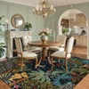 Modern Jungle Area Rug for Living Room Ultra Thin Low Pile Rugs Machine Washable Stain Resistant Non Slip Carpet for Bedroom Kitchen Entryway - 2 of 4