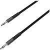 OtterBox Rugged Auxiliary Cable w/3.5mm Connectors 1M/3ft - Black (New) - 2 of 3