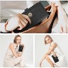 BEAFUP PU Leather Wallets for Women RFID Blocking Slim Credit Card Case Holder with Zipper Pocket - 2 of 4