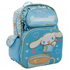 Sanrio’s Hello Kitty Backpack for Girls, 16 Inch Cinnamoroll, Kawaii School Bag with Flip Sequins & 3D Molded Front Pocket, Blue - 2 of 4