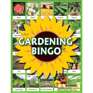 Gardening Bingo Game â€“ Learn About Plants, Flowers, and Garden Tools - 1 of 2