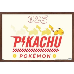 Trends International Pokémon - Pikachu Nostalgia Framed Wall Poster Prints - 1 of 4
