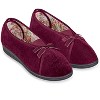 Collections Etc Velvet Slippers - 3 of 4