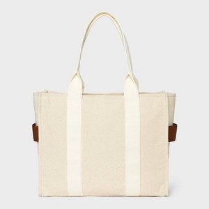 Boxy Tote Handbag - Universal Thread™ - 1 of 4