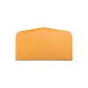JAM Paper Recycled #14 Envelopes 5" x 11 1/2" Brown Kraft Manila 1633182 - 2 of 4