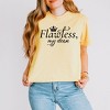 Simply Sage Market Women's Flawless My Dear Short Sleeve Relaxed Fit Cropped Tee - image 2 of 3