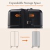 Musment Luggage, Expandable Hardside Suitcase with Spinner Wheels, Hard Shell ABS Durable Lightweight Travel Luggage with TSA Lock - 3 of 4
