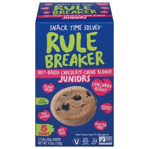 Rule Breaker Soft-Baked Cookies Chickpea Chocolate Chunk Blondie - 4.5 oz (Pack of 6) - 1 of 1