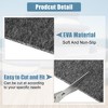 Unique Bargains Boa Car Carpet Decking Sheet Mat Non-Slip for Boat Trailers Dark Gray - 4 of 4