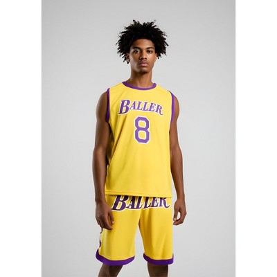Blu Rock Men's 2-Piece Jersey and Short Set