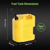 Garvee Commercial 5-Gallon Multi-Application Liquid Storage Unit with View Stripe,Locking Nozzle,2 Pack - 3 of 4
