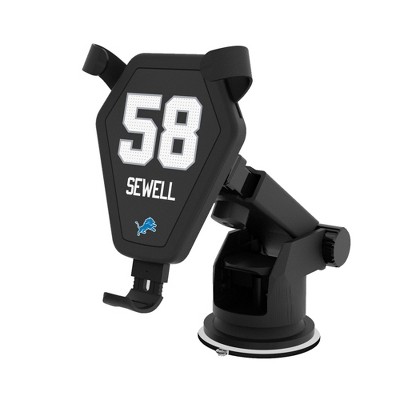 NFL Detroit Lions Players Game Tactic 10-Watt Wireless Car Charger