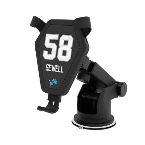 NFL Detroit Lions Players Game Tactic 10-Watt Wireless Car Charger - 1 of 4