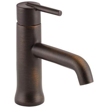 Delta Faucets Trinsic Single Handle Bathroom Faucet