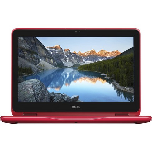 Dell Inspiron 11 11 6 2 In 1 Laptop Amd A9 4gb Ram 500gb Hd Red 7th Gen Amd A9 9420e Touchscreen Amd Radeon R5 Graphics Windows 10 Home Target