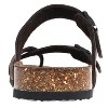 Outwoods Womens Bork-30 Vegan Leather Slip On Toe Loop Sandals - 4 of 4