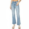 Women's Vintage Frayed Hem Bootcut Jeans - RISEN - 4 of 4