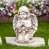 Northlight Kneeling Praying Cherub Statue - 14" - Beige - 2 of 4