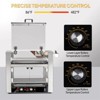 Winado 2-Tier 14 Rollers 2100W 110V 36 Hot Dog Roller Grill With Cover - 4 of 4