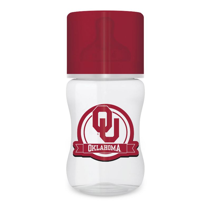 BabyFanatic Officially Licensed Oklahoma Sooners NCAA 9oz Infant Baby Bottle, 2 of 4