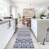 Area Rug Machine Washable Rug Vintage Ultra-Thin Low Pile Rugs Non Slip Non Shedding Rug Foldable Indoor Carpet for Bedroom Living Room - 2 of 4