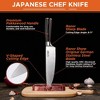 Commercial Chef Knife Japanese 8 inch Chef Knife - 3 of 4