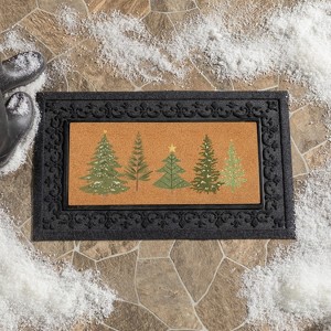 Evergreen Sassafras simple shades of green trees Switch Mat Insert