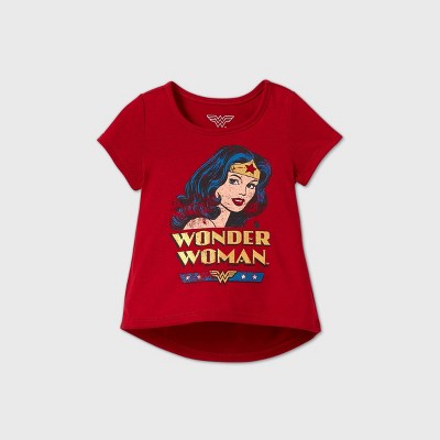 toddler girl wonder woman shirt