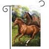 Briarwood Lane Summer Garden Flag 12x18 For Outdoor Galloping Horses For Summer Garden Flag Flags For Outside - 2 of 4